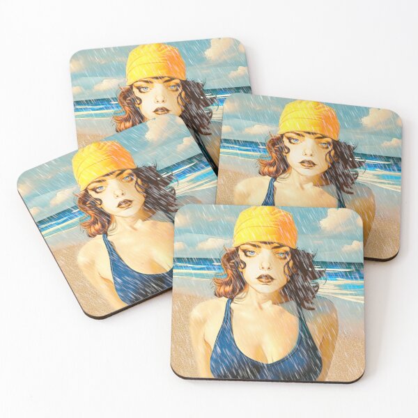 Item preview, Sunshower at the Beach designed and sold by Sanctum Icons.