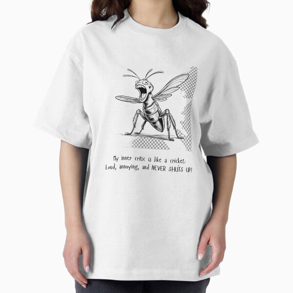 Inner Critic Cricket Oversized T-Shirt