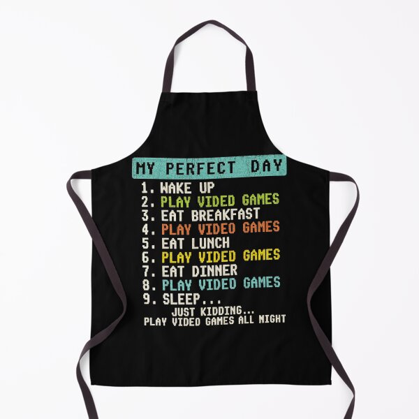 Item preview, My Perfect Day: Gamer Routine Funny Pixel Art designed and sold by ndalamson.