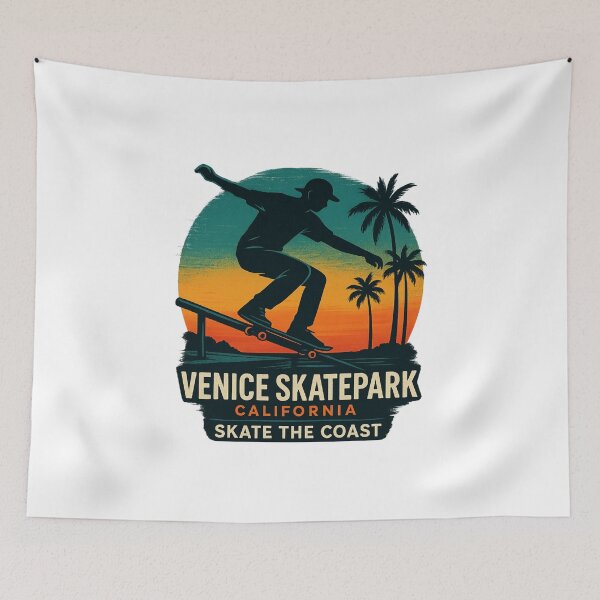 Artikelvorschau, Venice Skatepark Skate The Coast Serie: STC01 entworfen und verkauft von MerchByCraig.