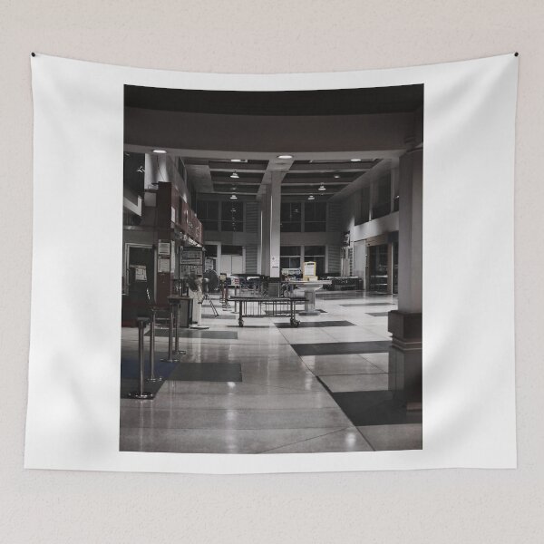 Item preview, Cold Corridor – Empty Hospital Waiting at Night designed and sold by Xynith.