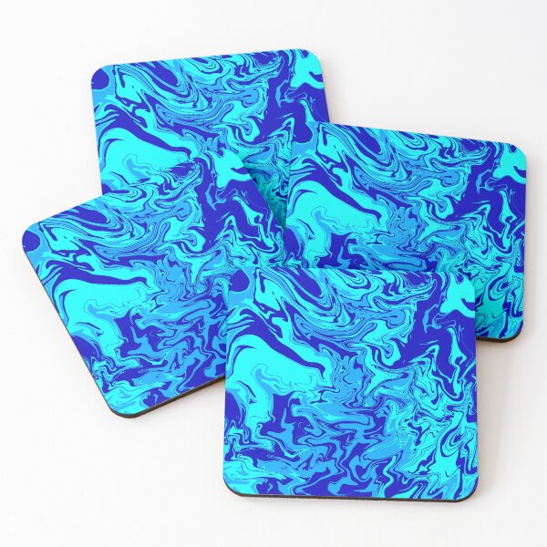 Item preview, Marbled Blue designed and sold by ellechenault.