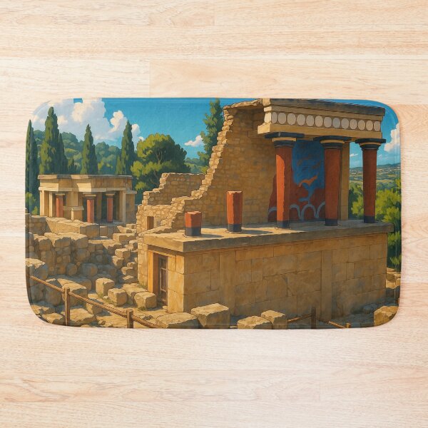 Item preview, The Knossos Palace in Crete designed and sold by KAI-Studio.