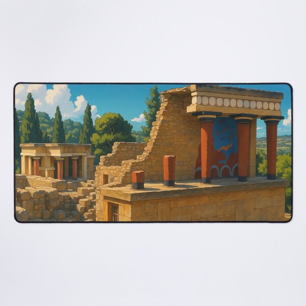 Artikelvorschau, Der Palast von Knossos auf Kreta entworfen und verkauft von KAI-Studio.