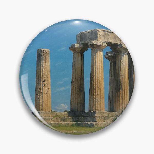 Item preview, Temple of Apollo in Ancient Corinth designed and sold by KAI-Studio.