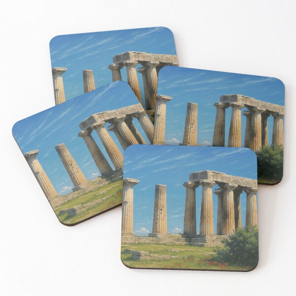 Item preview, Temple of Apollo in Ancient Corinth designed and sold by KAI-Studio.