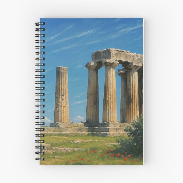 Item preview, Temple of Apollo in Ancient Corinth designed and sold by KAI-Studio.