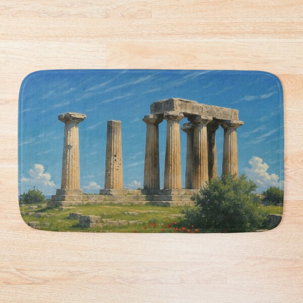 Item preview, Temple of Apollo in Ancient Corinth designed and sold by KAI-Studio.