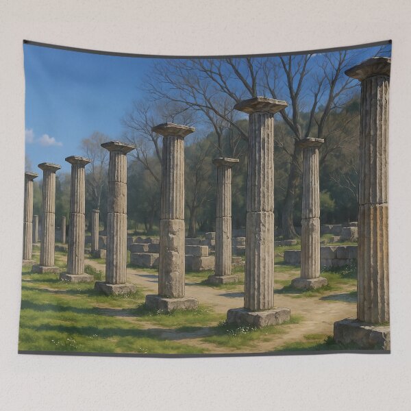 Item preview, Ancient Gymnasium of Olympia designed and sold by KAI-Studio.