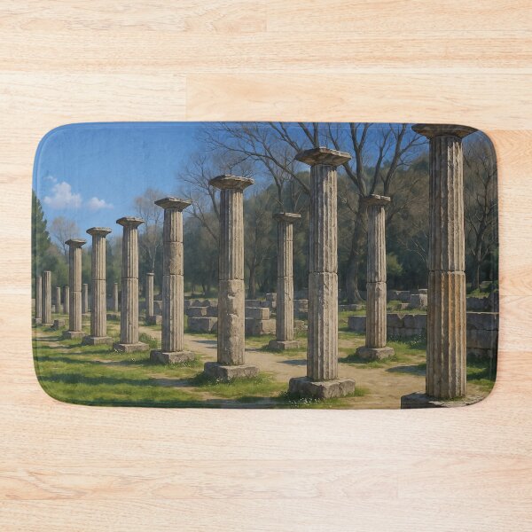 Item preview, Ancient Gymnasium of Olympia designed and sold by KAI-Studio.