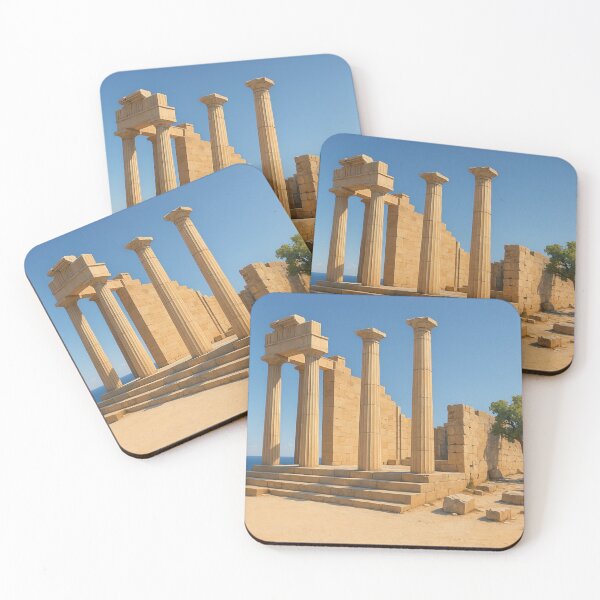 Item preview, The Acropolis of Lindos designed and sold by KAI-Studio.