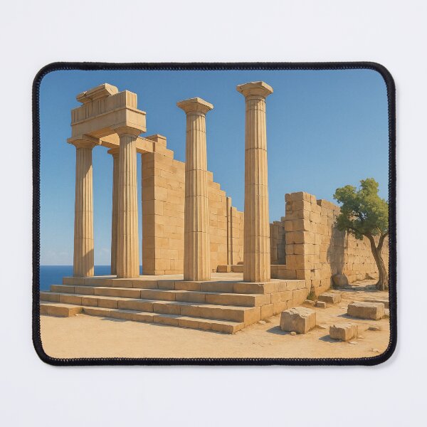 Item preview, The Acropolis of Lindos designed and sold by KAI-Studio.