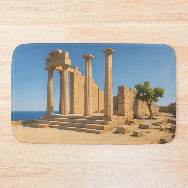 Item preview, The Acropolis of Lindos designed and sold by KAI-Studio.
