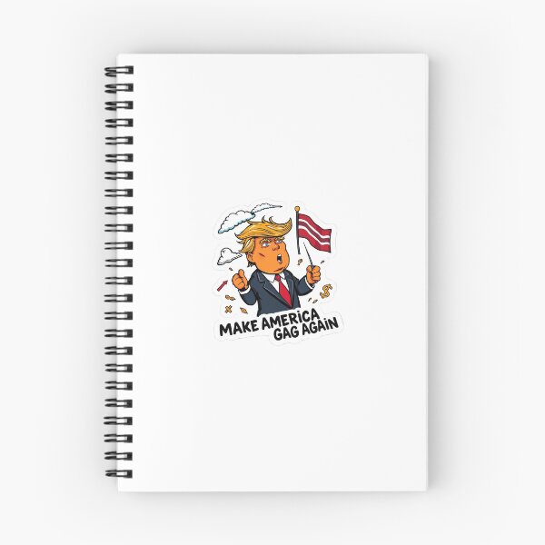 Item preview, Hagan que Estados Unidos se atragante de nuevo – Pegatina anti-Trump designed and sold by Gscode.