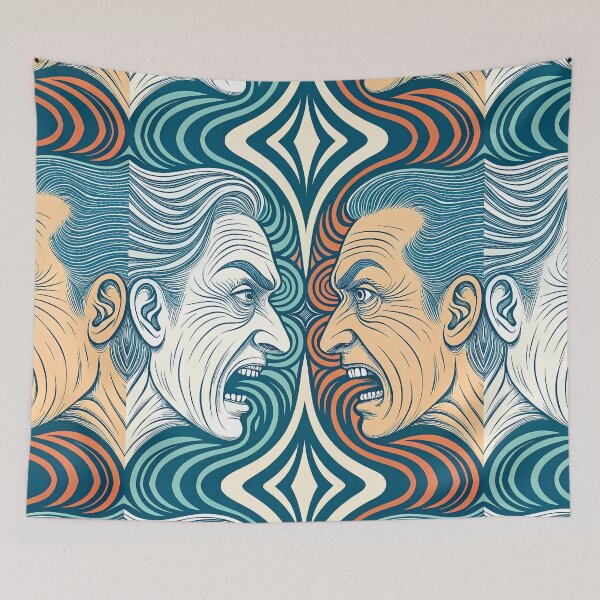 Item preview, Graphic Art Political Conflict Scream designed and sold by tretyakov.