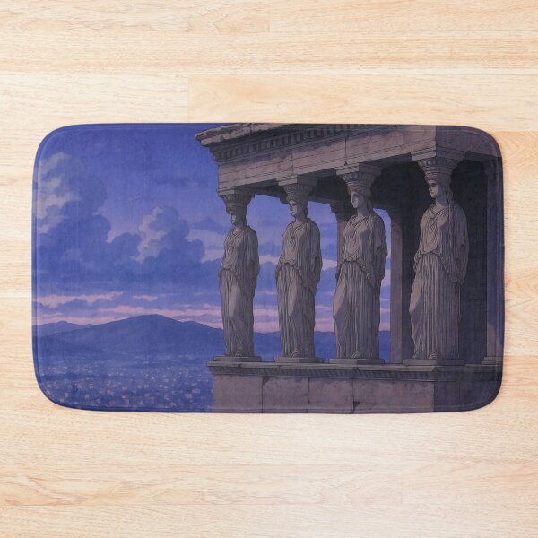 Item preview, The Erechtheion at Night designed and sold by KAI-Studio.