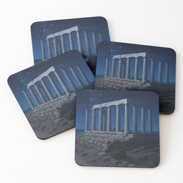 Item preview, Temple of Poseidon under the Stars designed and sold by KAI-Studio.