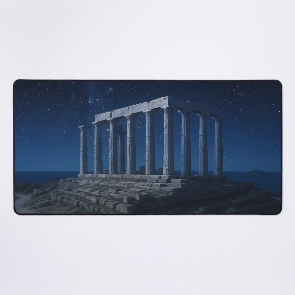 Item preview, Temple of Poseidon under the Stars designed and sold by KAI-Studio.