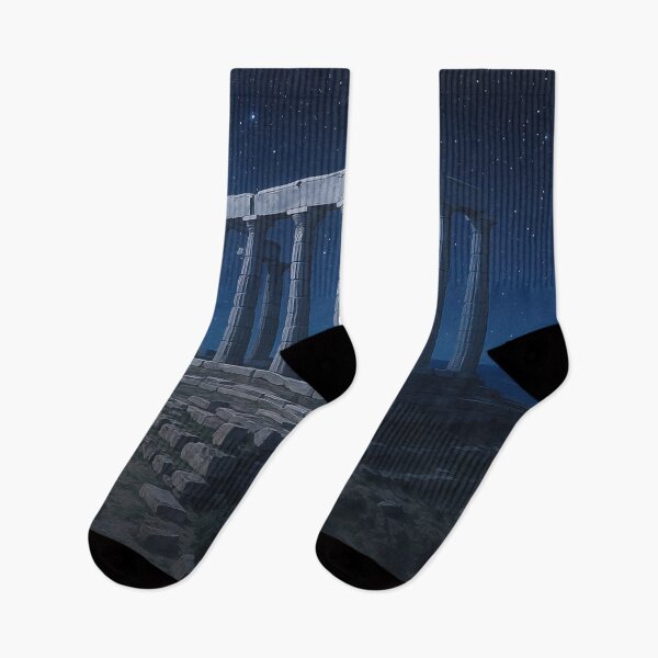 Item preview, Temple of Poseidon under the Stars designed and sold by KAI-Studio.