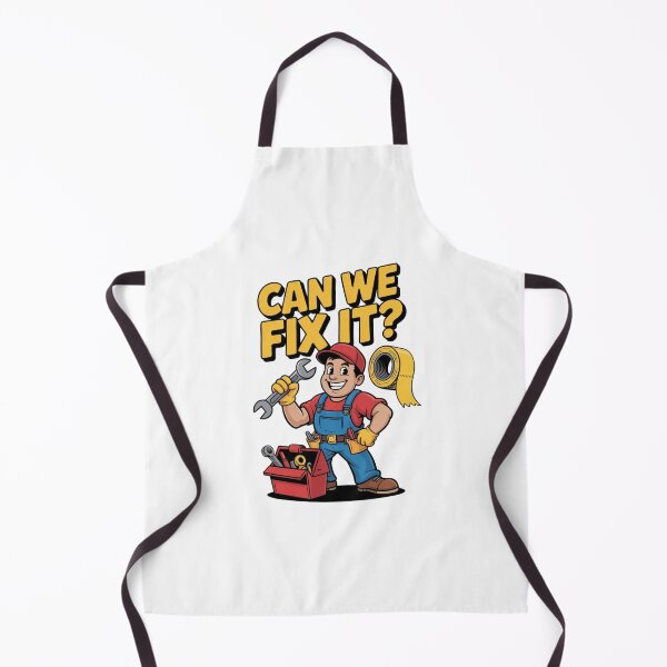 Item preview, Can We Fix It Funny Repair Man designed and sold by Mateusz Majcherek.
