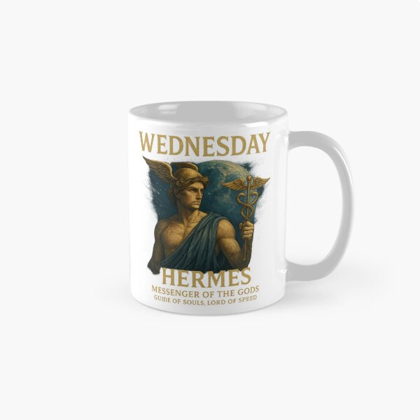 Item preview, WEDNESDAY / MIÉRCOLES — HERMES, GUIDE OF SOULS AND SPEED designed and sold by DandoLaTalla.