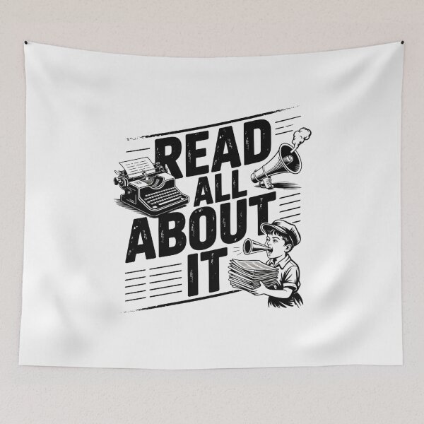 Item preview, Read All About It designed and sold by Mateusz Majcherek.