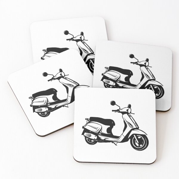 Item preview, Scooter Vintage Motor Vehicle Ride Electric Kick Urban designed and sold by inkoutninja.