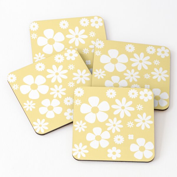 Item preview, Yellow  Abstact Flower Power Design designed and sold by IrisAndIvy.