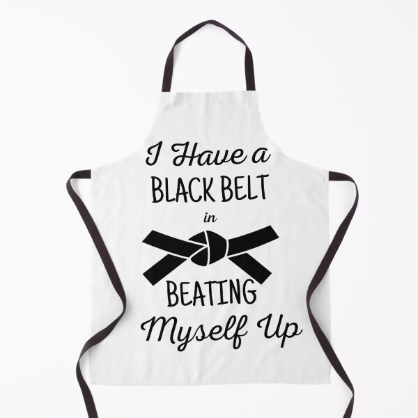 Item preview, Black Belt in Beating Self Up designed and sold by Wobbly and Weary.