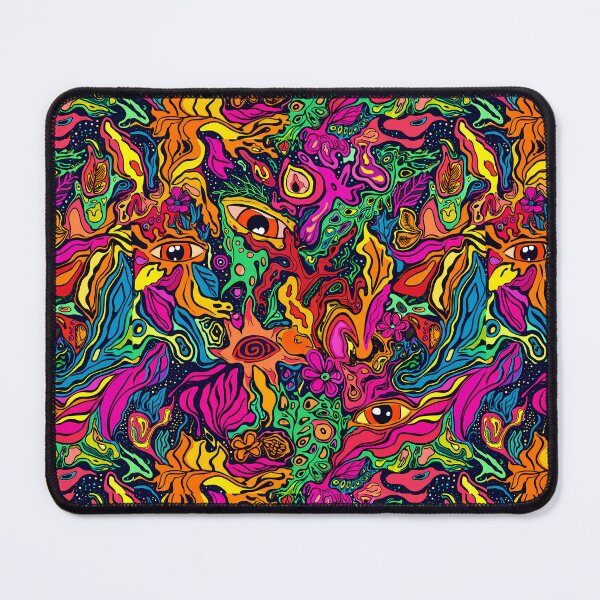 Item preview, Vibrant Psychedelic Abstract Eye Pattern designed and sold by tretyakov.