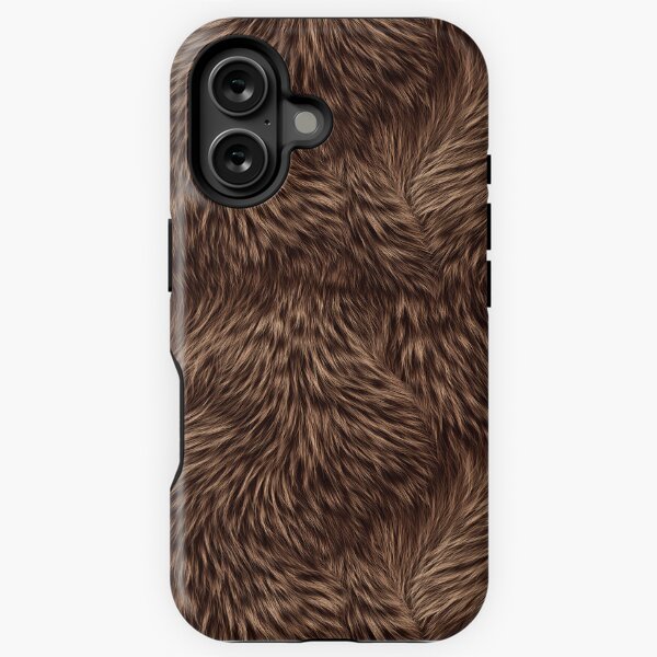 Item preview, Grizzly bear Skin Pattern Bold & Wild Animal Print Design designed and sold by LazyOwlStore.