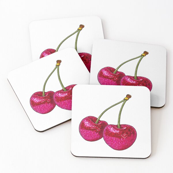 Item preview, Glitter Cherries designed and sold by Tanya Vickrant.