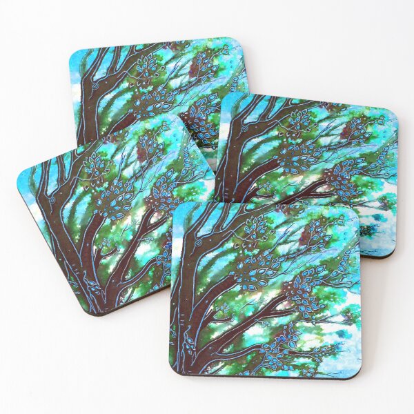 Item preview, Trees, Blowing the Blues Away designed and sold by Linda Callaghan.