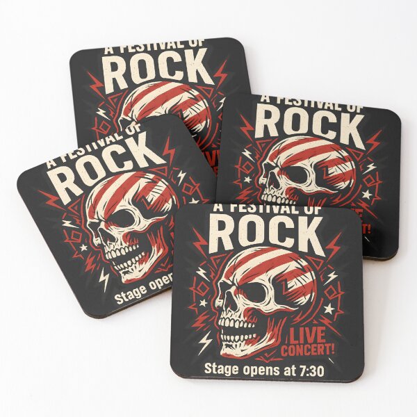 Item preview, A Festival of Rock – Live Concert Poster designed and sold by ARS ORBA .