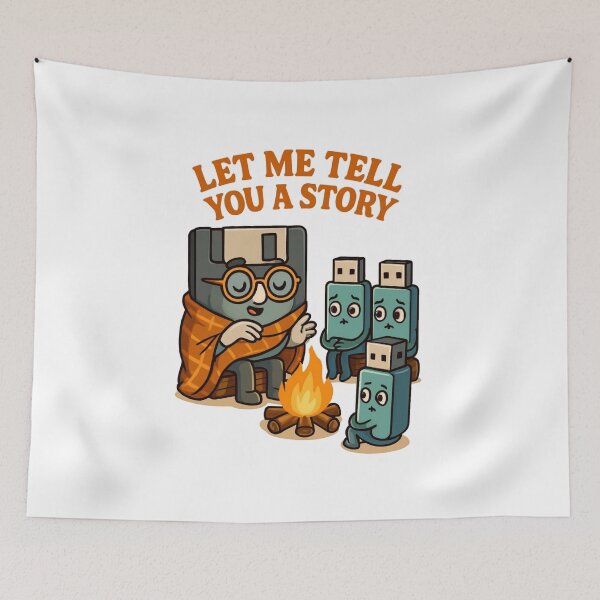 Item preview, Let me tell you a story designed and sold by Dead Pixel Club.