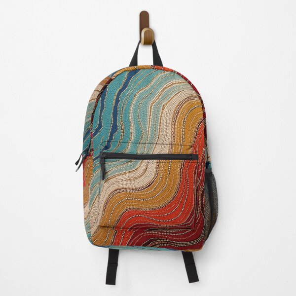 Item preview, Aboriginal Inspired Dot Art - Cold And Hot Streams designed and sold by GrinGalore.