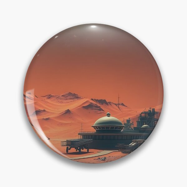 Item preview, Sci-Fi Mars Colony designed and sold by Zazeyy.