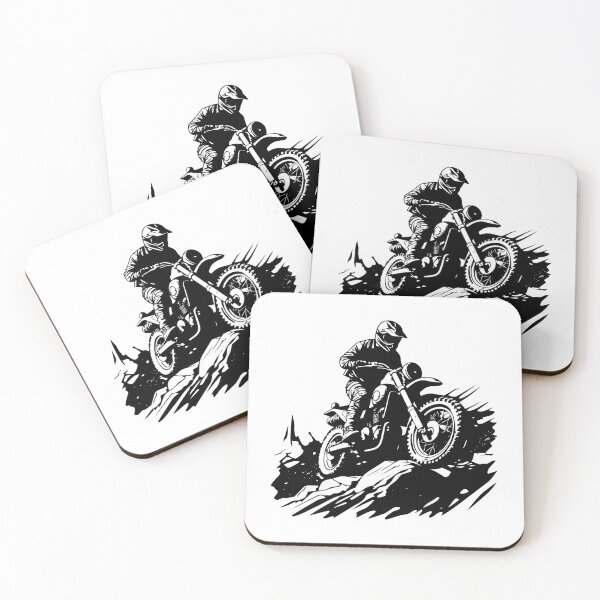 Item preview, Scrambler Off-road Dirt Bike Trail Motocross Race Rider designed and sold by inkoutninja.