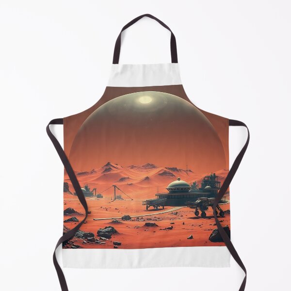 Item preview, Sci-Fi Mars Colony designed and sold by Zazeyy.
