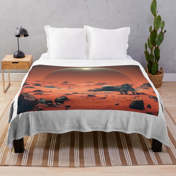 Item preview, Sci-Fi Mars Colony designed and sold by Zazeyy.
