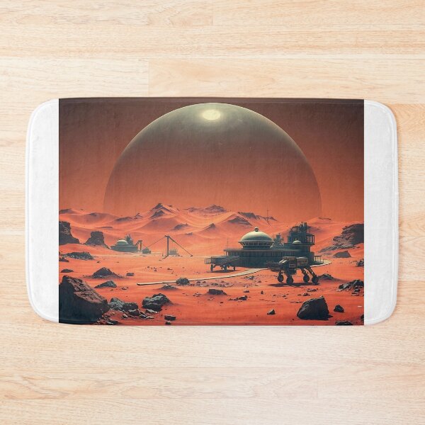 Item preview, Sci-Fi Mars Colony designed and sold by Zazeyy.