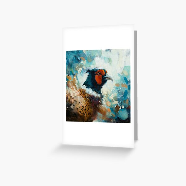 Item preview, Pheasant portrait designed and sold by johnartist.