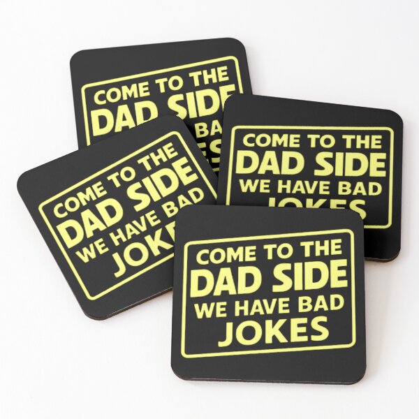 Item preview, Funny Star Dad Wars - Dad side we have bad jokes designed and sold by wesdesignshop.