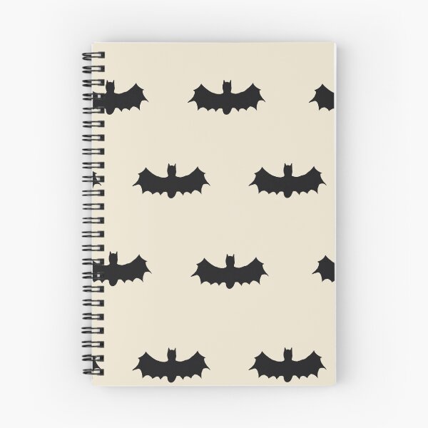 Artikelvorschau, Vintage Fledermaus-Silhouette-Muster auf Pergament – Rustikaler Halloween-Dekorstoff entworfen und verkauft von Warm Whimsy Designs.
