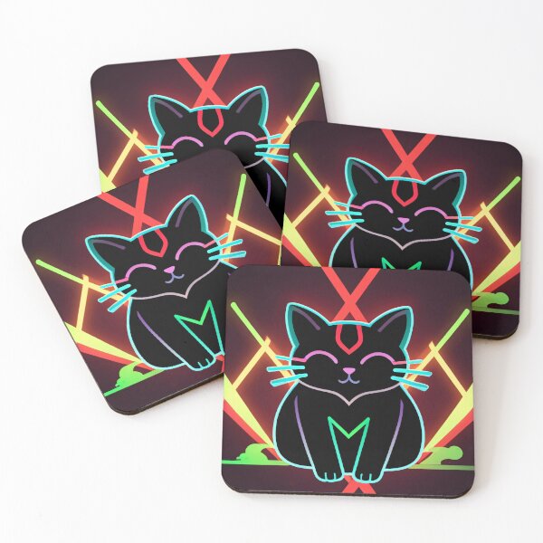 Item preview, Neon Cat designed and sold by KiraChie.