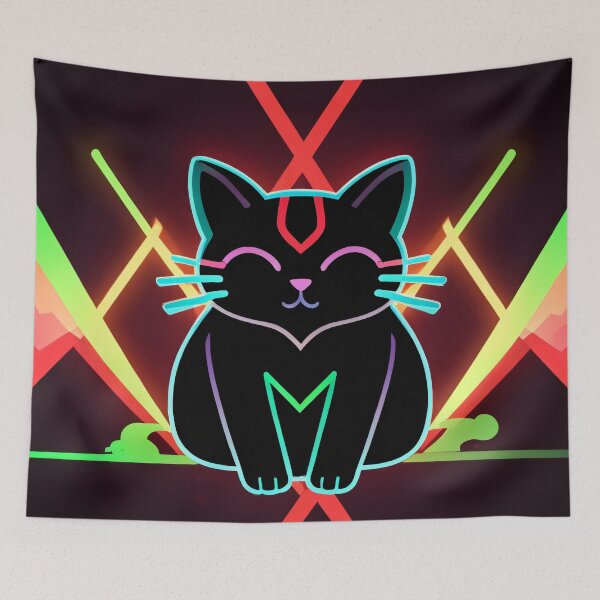 Artikelvorschau, Neon Cat entworfen und verkauft von KiraChie.