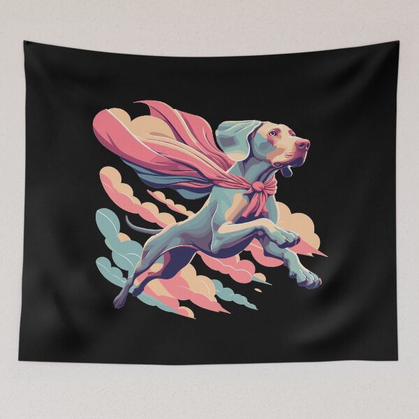 Item preview, Super Dog Weimaraner Weimi Cape Cloak Gift designed and sold by Pineapple-Tree.