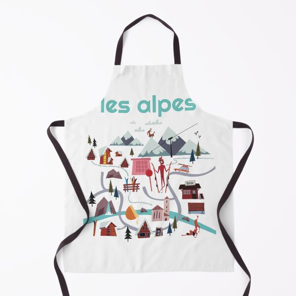 Item preview, Les Alpes poster designed and sold by Gary Godel.