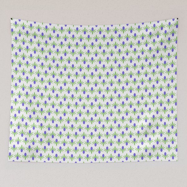 Item preview, August 28th Birth Flower Eryngium Pattern designed and sold by birthflower.