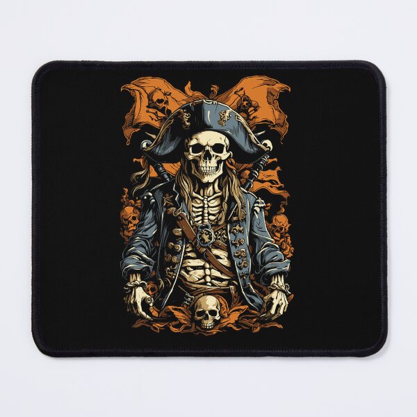 Item preview, The Renegade Corsair – Skeleton Pirate Commander Design designed and sold by Broken Minimalister.